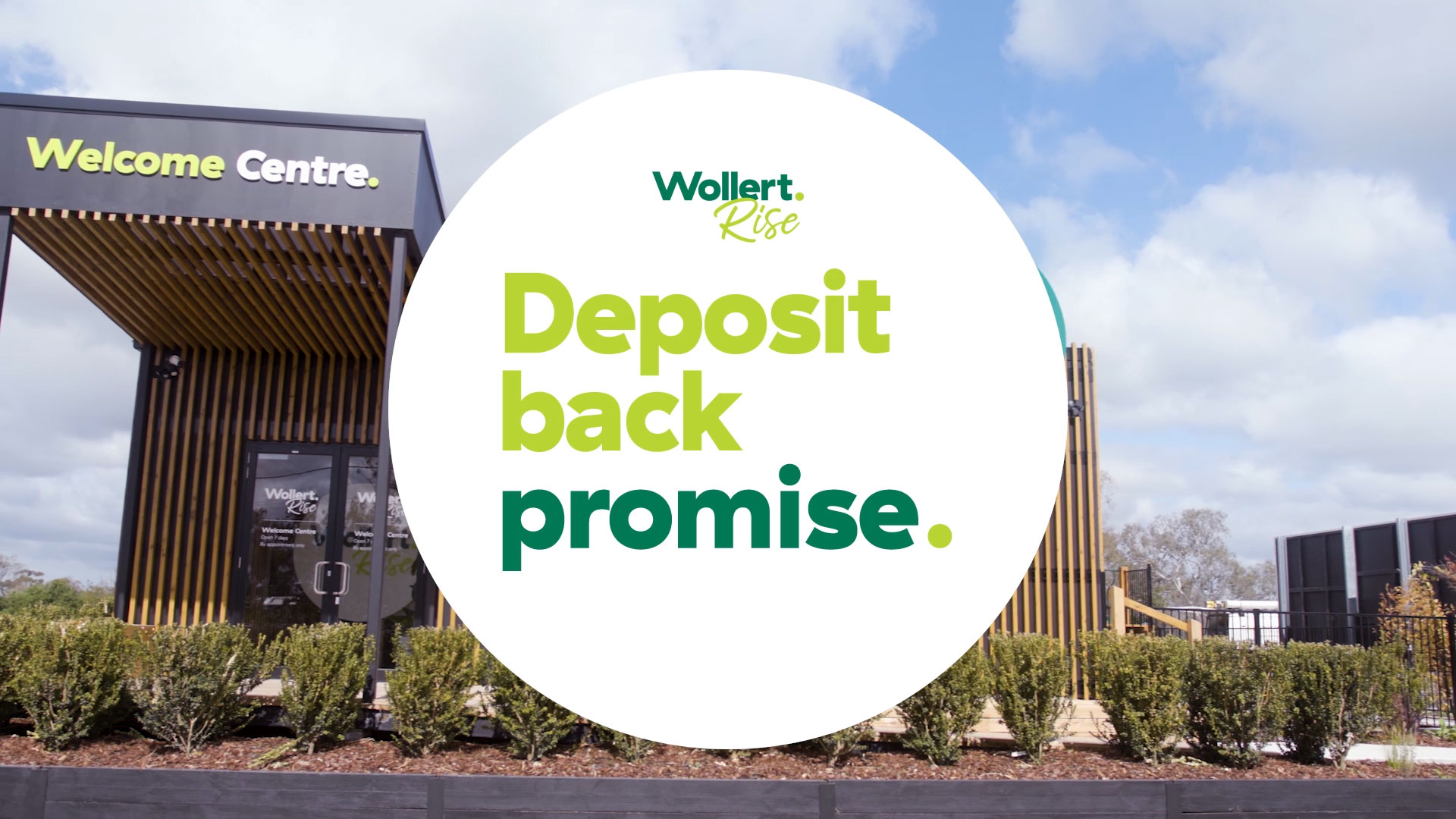 Wollert Rise Deposit Back Promise