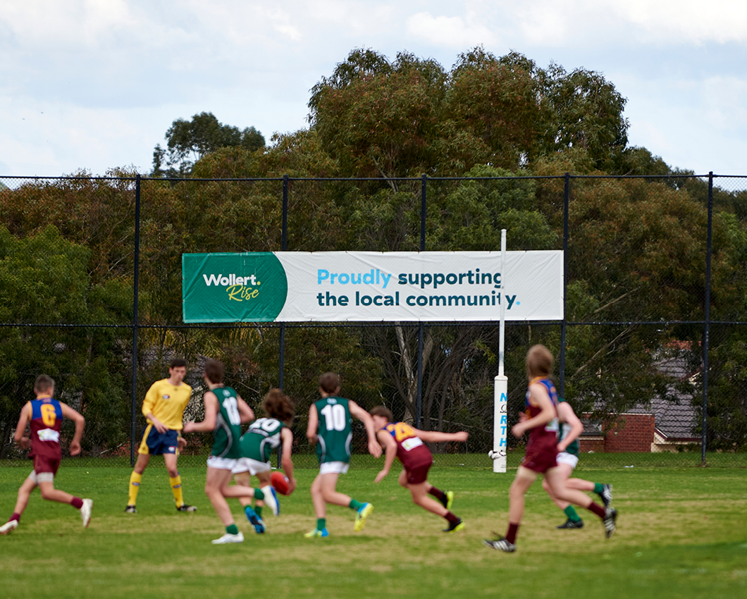 Wollert Rise proudly sponsor the South Morang Lions